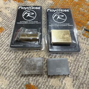 Lot of Floyd Rose Tremolo Electric Guitar Parts 37MM brass blocks spring claw